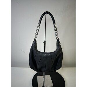 Michael Kors Black Leather Shoulder Bag